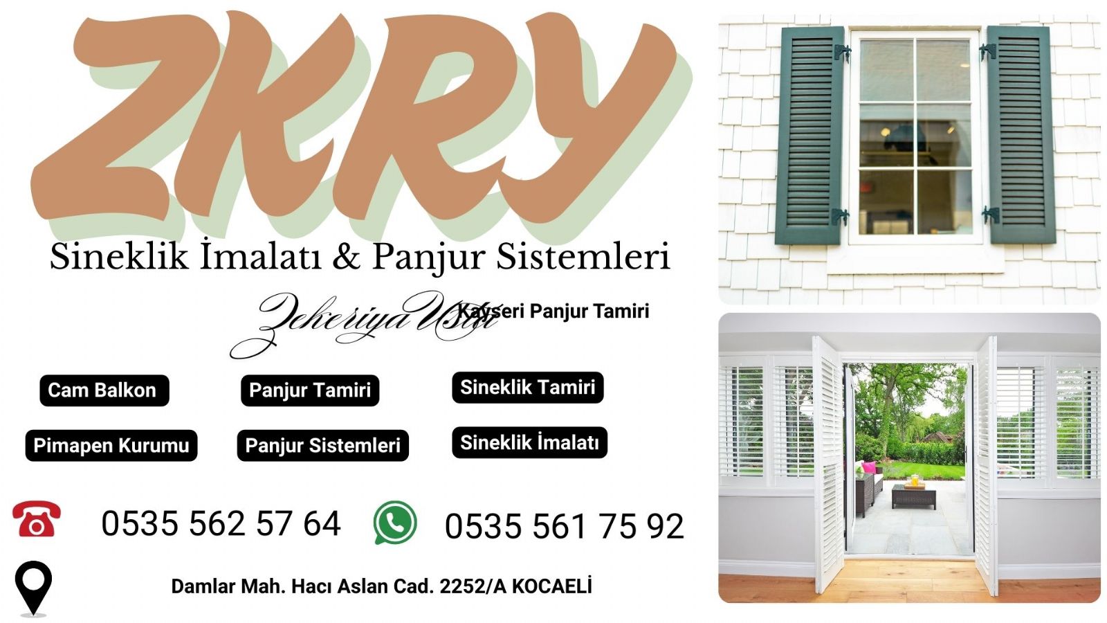 Kocaeli Kepenk Tamiri